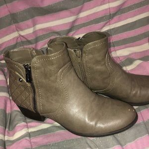 Cute brown booties